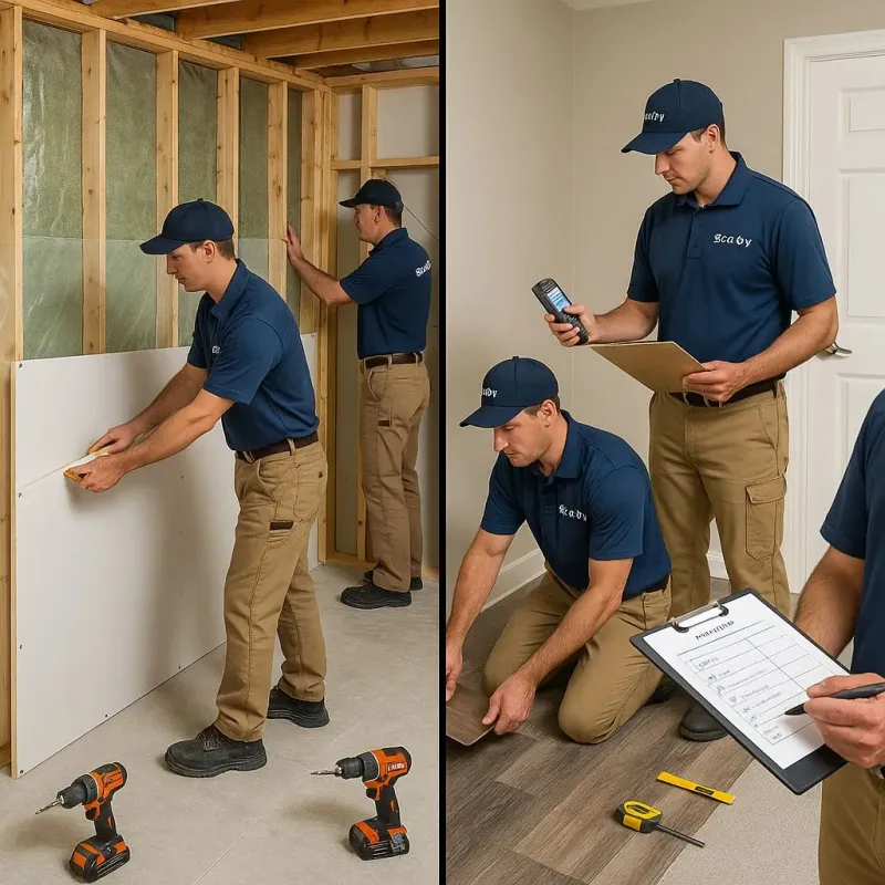 Repairs and Reconstruction process in Montrose, VA